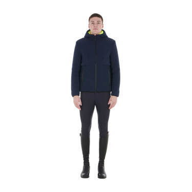 Veste imperméable d'équitation homme avec inserts Teddy