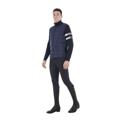 Veste d'équitation homme Equestro en nylon avec zip