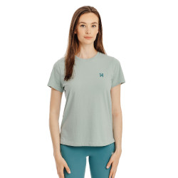T-Shirt Horseware manches courtes Active femme Menthe douce Vert