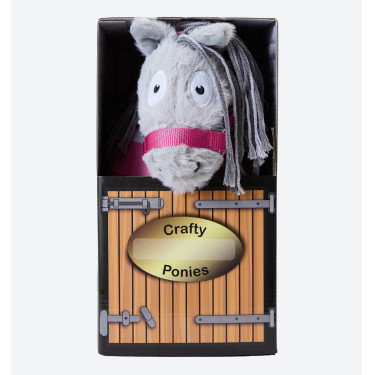 Poney Crafty Ponies Horseware Gris