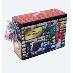 Poney Crafty Ponies Horseware Gris