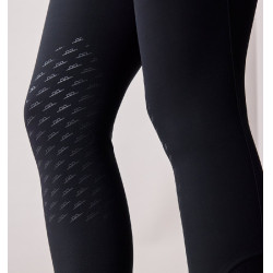 Pantalon Horseware taille haute femme Allora Alessandro Albanese grip genoux Noir