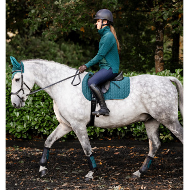 Tapis de selle Close Contact Horseware Vert dynastie