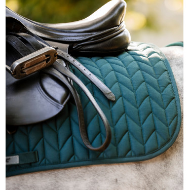 Tapis de selle Close Contact Horseware Vert dynastie