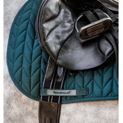 Tapis de selle Close Contact Horseware Vert dynastie