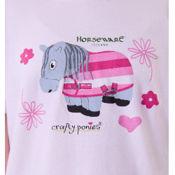 T-shirt enfant équitation coton – Horseware Crafty Pony T-shirt enfant équitation coton – Horseware Crafty Pony