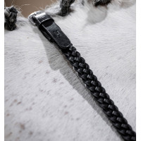 Rênes Horseware tressées Noir