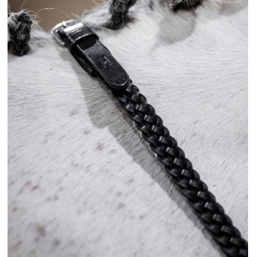 Rênes Horseware tressées Noir