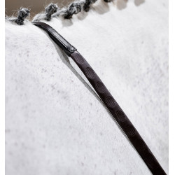 Rênes Horseware grip pouce caoutchouc Marron