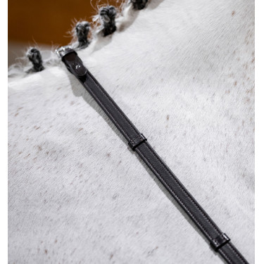 Rênes Horseware de saut avec butées Marron