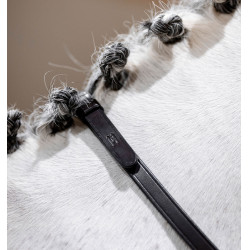 Rênes d’équitation en cuir étroites Horseware