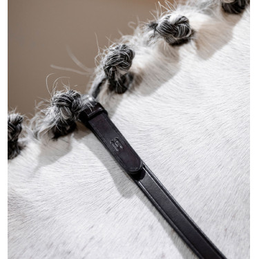 Rênes d’équitation en cuir étroites Horseware