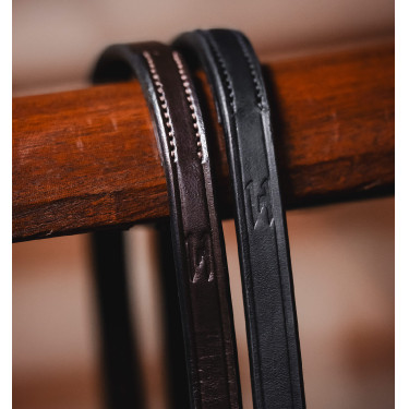 Rênes d’équitation en cuir étroites Horseware