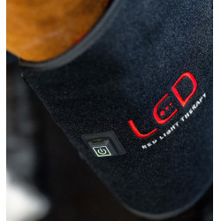 Protège-jarret cheval LED rouge Horseware – thérapie