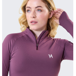 Polo d’équitation hiver femme 1/4 zip Horseware Polo d’équitation hiver femme 1/4 zip Horseware