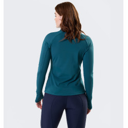 Polo d’équitation hiver femme 1/4 zip Horseware