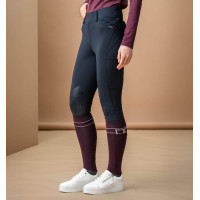 Pantalon Hybrid Horseware grip genoux brossé AA Fina femme Noir