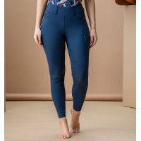 Pantalon Hybrid Horseware grip genoux AA Fina femme Marine Bleu marine