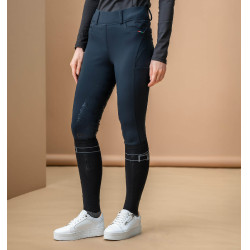 Pantalon Hybrid Horseware fond de peau brossé AA Fina femme Noir