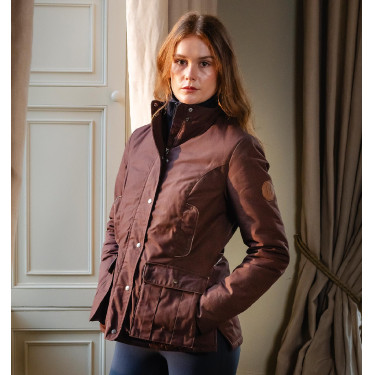 Manteau ciré équitation femme Horseware Newmarket Manteau ciré équitation femme Horseware Newmarket