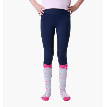 Legging d’équitation enfant Horseware Marine Bleu marine