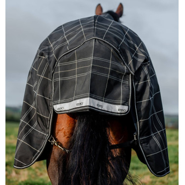 Couverture Horseware Rhino Turnout Bundle liner 0g et 200g Carreaux noir / noir & blanc Motifs Couverture Horseware Rhino Turnout Bundle liner 0g et 200g Carreaux noir / noir & blanc Motifs