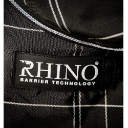 Couverture Horseware Rhino Turnout Bundle liner 0g et 200g Carreaux noir / noir & blanc Motifs Couverture Horseware Rhino Turnout Bundle liner 0g et 200g Carreaux noir / noir & blanc Motifs