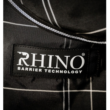 Couverture Horseware Rhino Turnout Bundle liner 0g et 200g Carreaux noir / noir & blanc Motifs Couverture Horseware Rhino Turnout Bundle liner 0g et 200g Carreaux noir / noir & blanc Motifs
