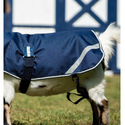 Couverture Horseware pour chèvre 100g Marine witney Bleu marine