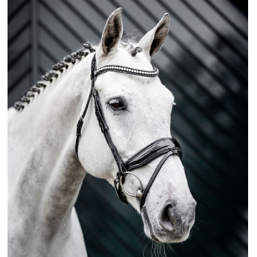 Bridon Horseware Diamante Flash Noir / argent Bridon Horseware Diamante Flash Noir / argent