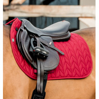 Tapis de selle Close Contact Amigo Horseware Mûre Bordeaux