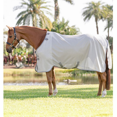 Chemise anti-mouches Horseware Amigo Bug Rug Argent / gris titanium / argent Chemise anti-mouches Horseware Amigo Bug Rug Argent / gris titanium / argent