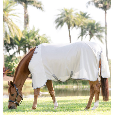 Chemise anti-mouches Horseware Amigo Bug Rug Argent / gris titanium / argent Chemise anti-mouches Horseware Amigo Bug Rug Argent / gris titanium / argent