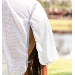 Chemise anti-mouches Horseware Amigo Bug Rug Argent / gris titanium / argent Chemise anti-mouches Horseware Amigo Bug Rug Argent / gris titanium / argent