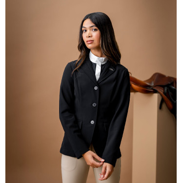 Veste de concours Horseware AA Platinium Motion Flex Pro Noir