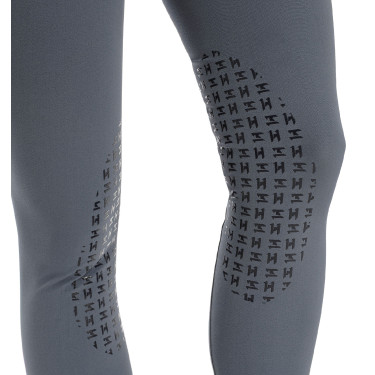 Pantalon Horseware Newmarket taille mi haute grip genoux Orchidée indigo Violet