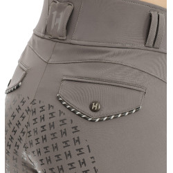 Pantalon Horseware Newmarket taille haute full seat Orage Bleu