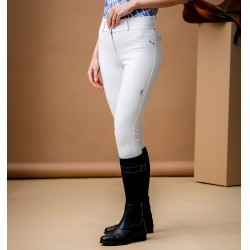 Pantalon Horseware AA Aria taille mi haute full seat Blanc Pantalon Horseware AA Aria taille mi haute full seat Blanc