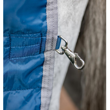 Liner Horseware Ionic Therapy 50g Bleu imperial / argent / marine Liner Horseware Ionic Therapy 50g Bleu imperial / argent / marine