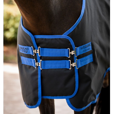Extension de poitrail Amigo Horseware Noir / bleu classique