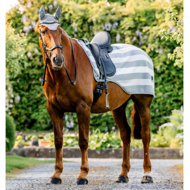Couvre-reins polaire Horseware Newmarket Charbon de bois witney Gris