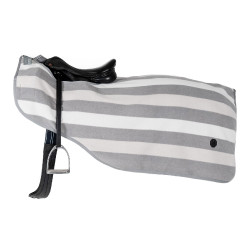 Couvre-reins polaire Horseware Newmarket Charbon de bois witney Gris