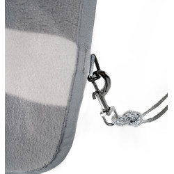 Couvre-reins polaire Horseware Newmarket Charbon de bois witney Gris