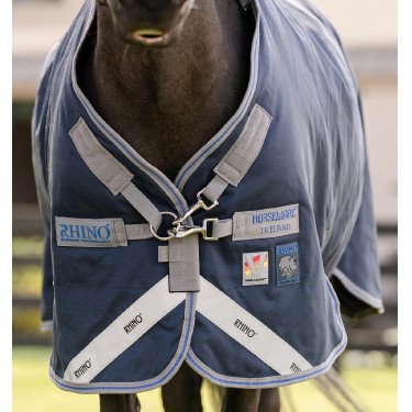 Couverture d'extérieur équitation poney 250g Rhino