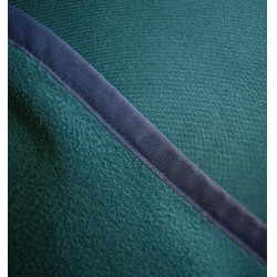Couverture Horseware Amigo Jersey Poney Cooler Vert dynastie / marine / argent