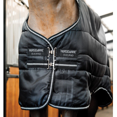 Couverture d'écurie Horseware Easy-Layer Plus 400g Noir / noir / argent