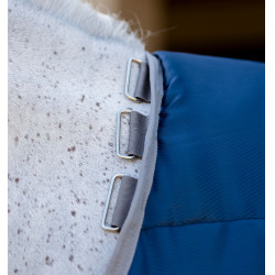 Couverture d'écurie Horseware Amigo Ripstop Insulator Plus 550g Marine / gris titanium Bleu marine