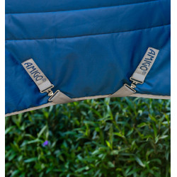 Couverture d'écurie Horseware Amigo Ripstop Insulator Plus 550g Marine / gris titanium Bleu marine