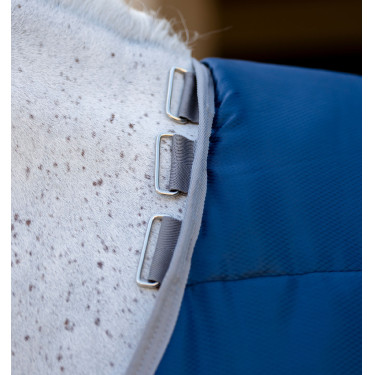 Couverture d'écurie Horseware Amigo Ripstop Insulator 50g Marine / gris titanium Bleu marine
