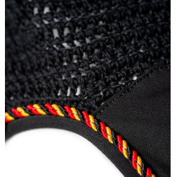 Bonnet anti-mouches Horseware Newmarket OrBlanc Noir